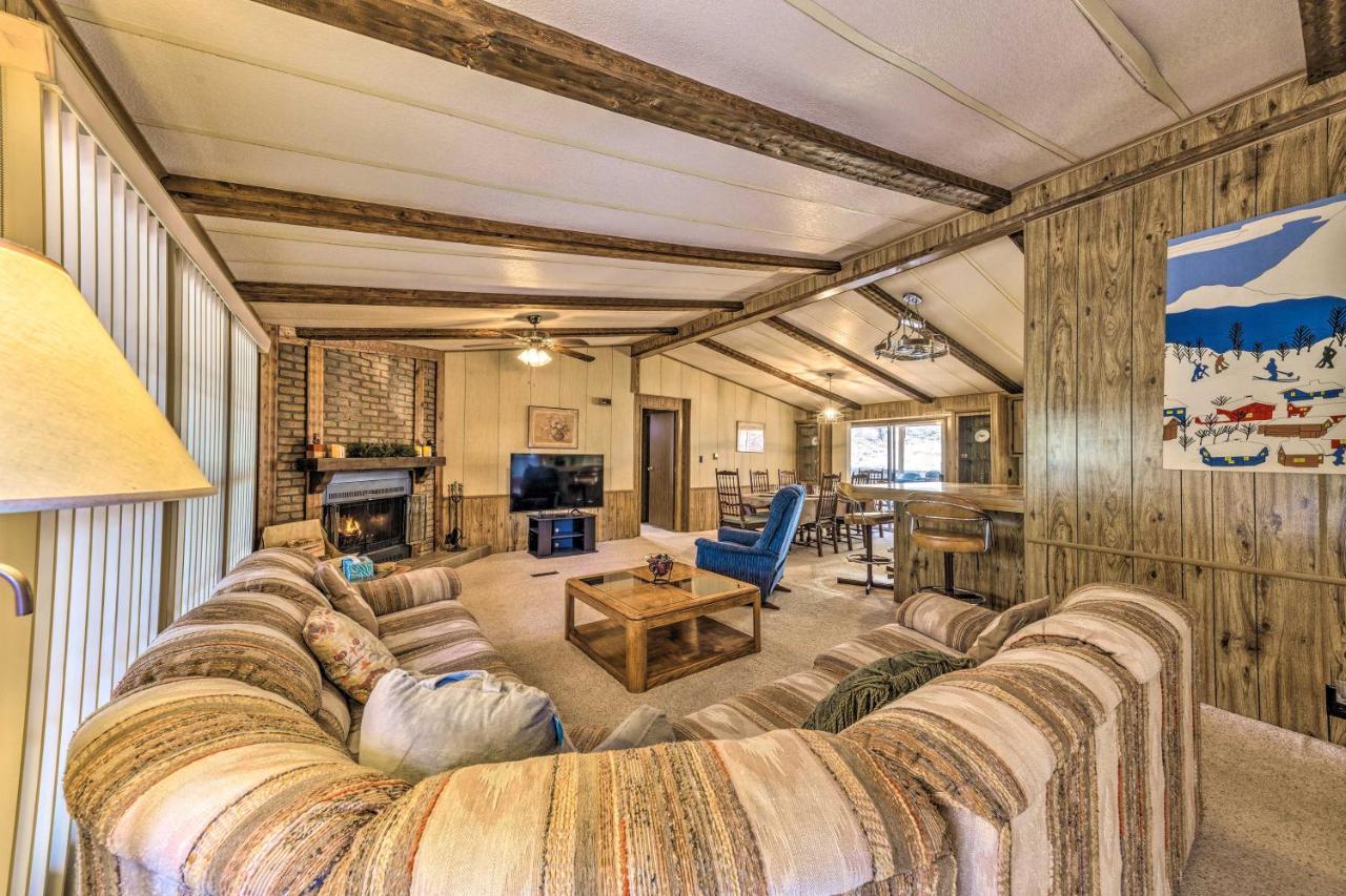 3 Mi To Ruidoso Winter Park Home With Fireplace! Exterior foto